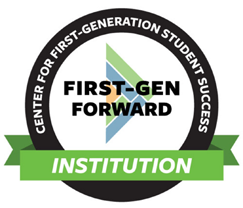 logo for first-gen forward institution