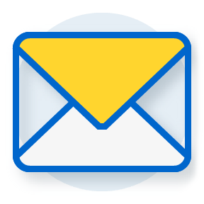 illustration of envelope to represent email