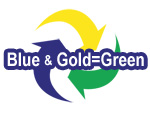 Blue + Gold = Green