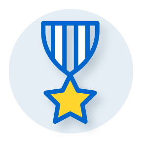 medal with star