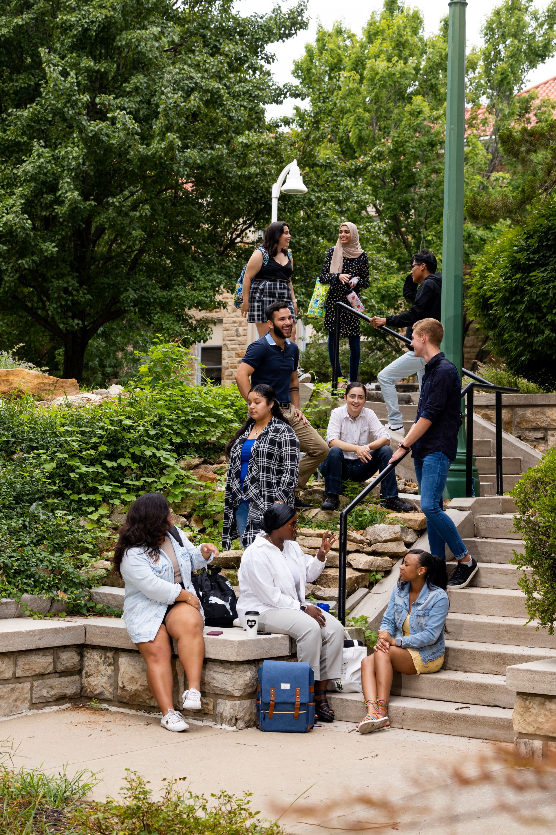 Image of UMKC students from around the world