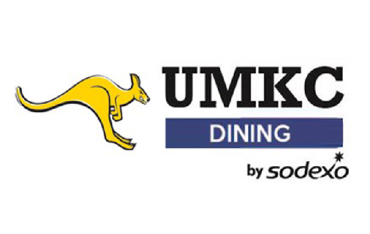 dining services logo with Roo