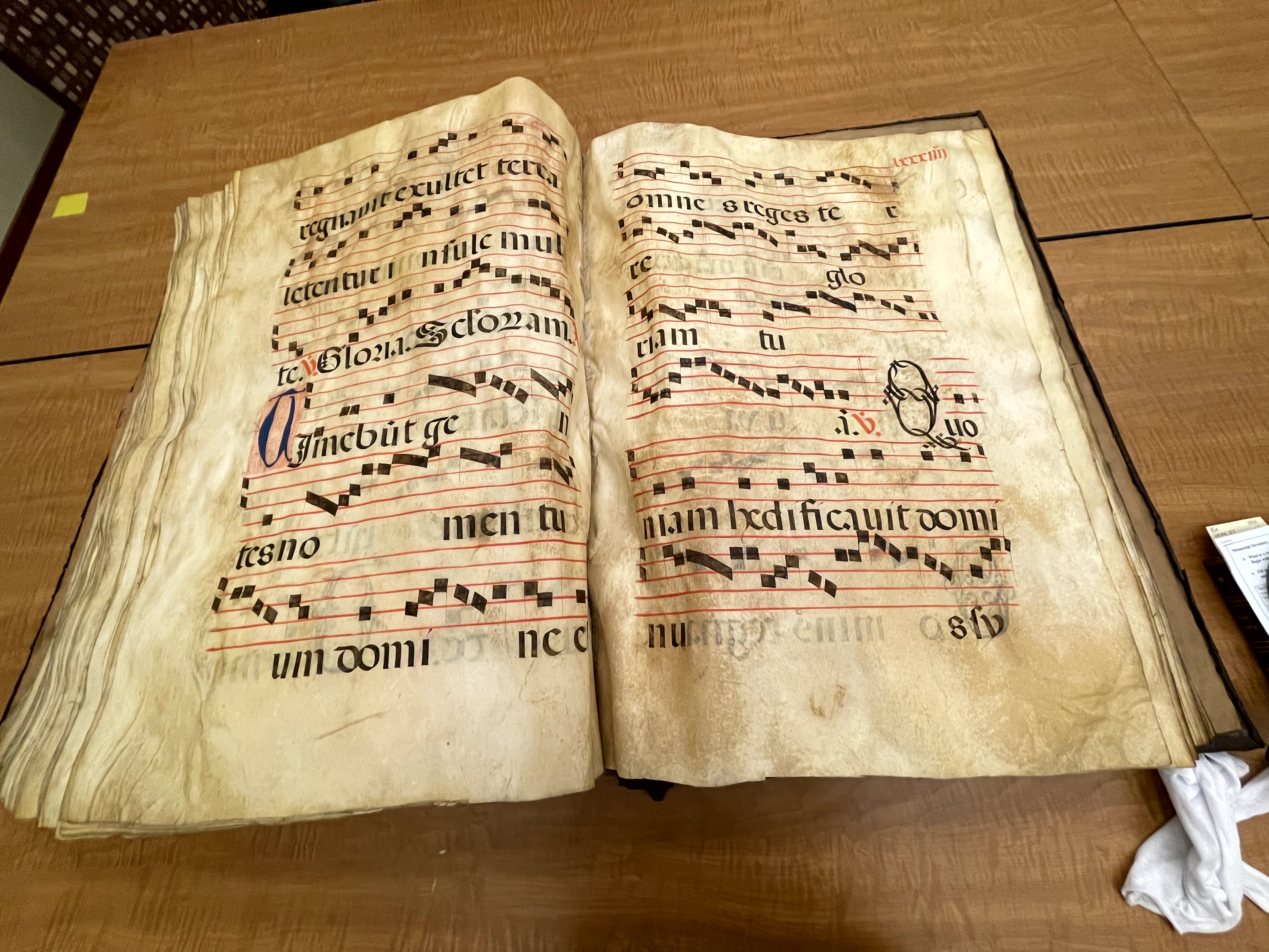 Chant Book from Marquette University