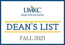 CAS Dean's List for Fall 2021