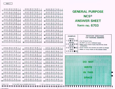 green scan sheet