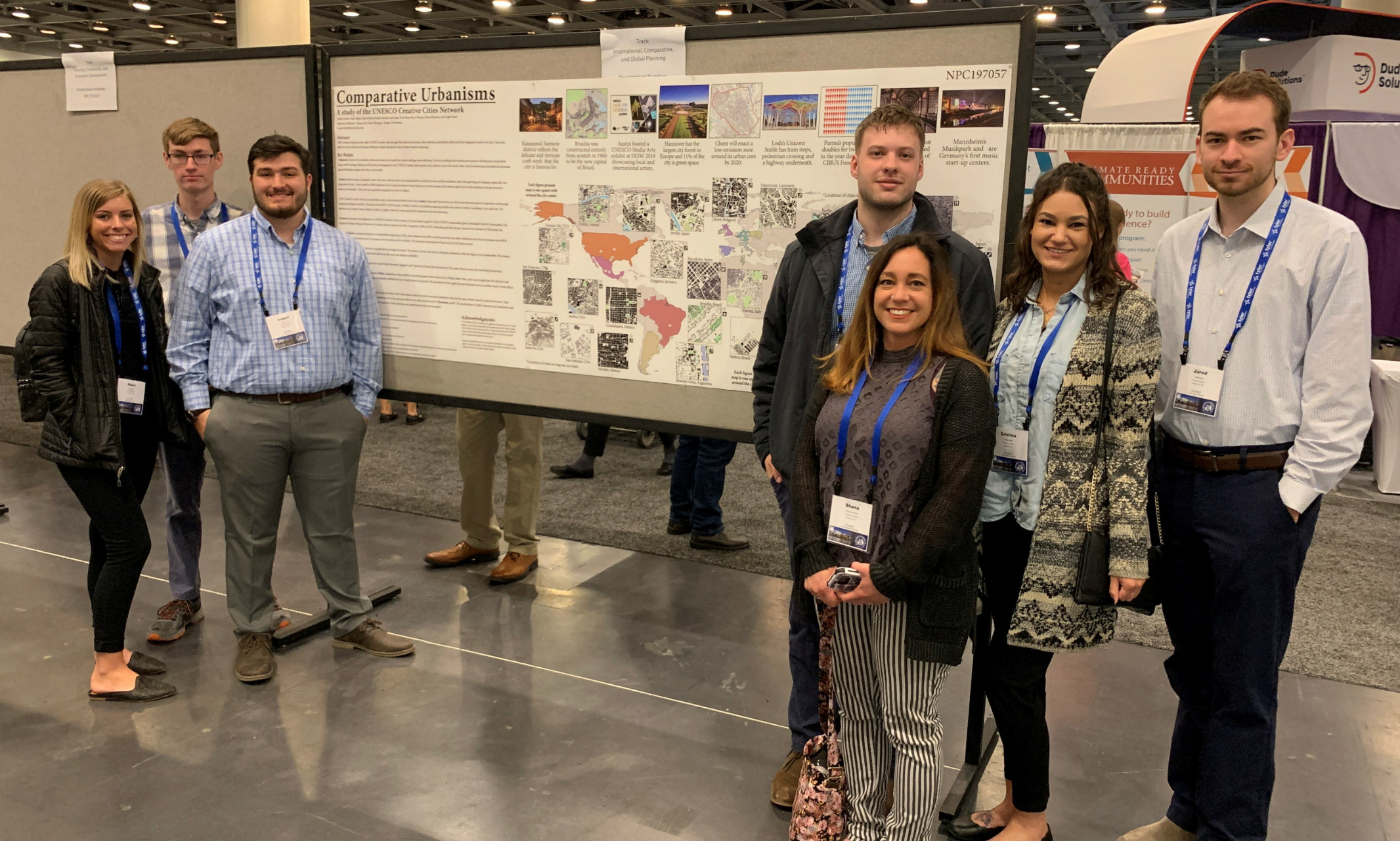 UMKC AUPD students took top honors for a research poster