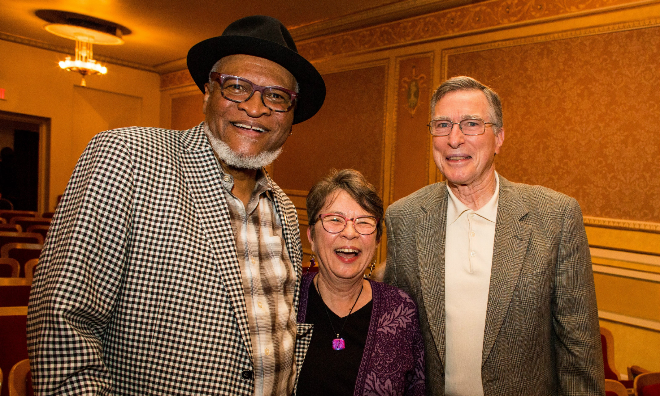 Bobby Watson with Sarah and Jim Weitzel