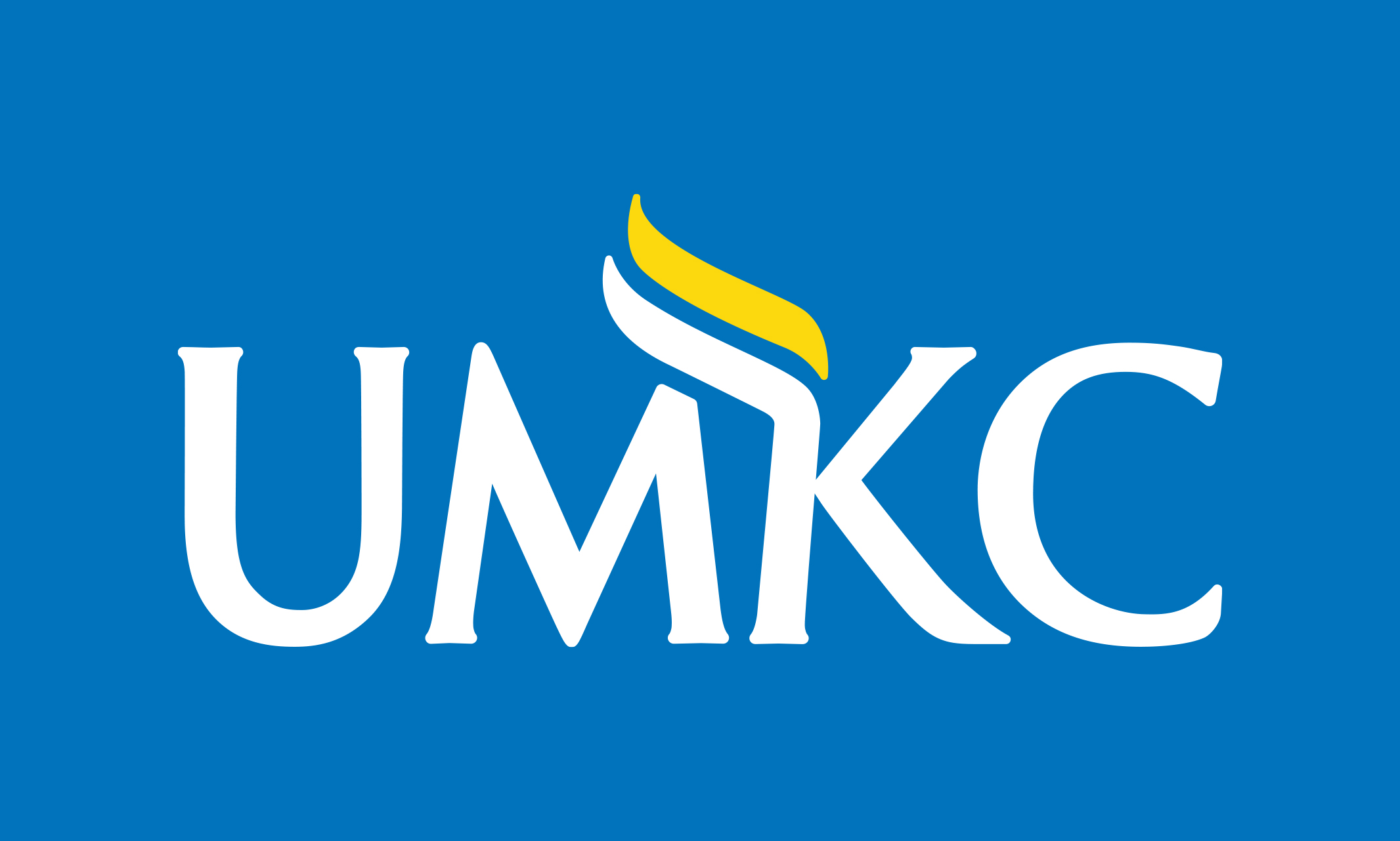 the new umkc logo