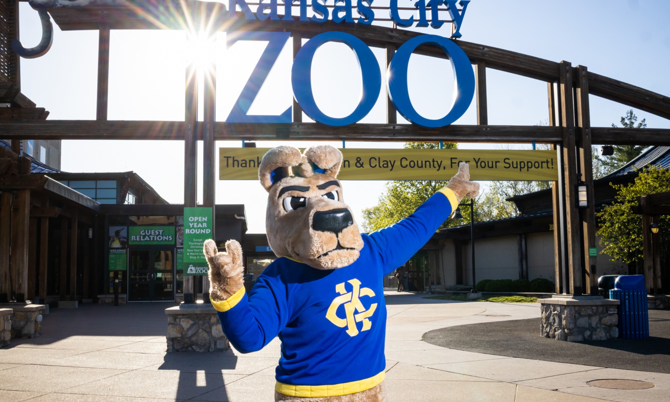 KC Roo at the Kansas City Zoo