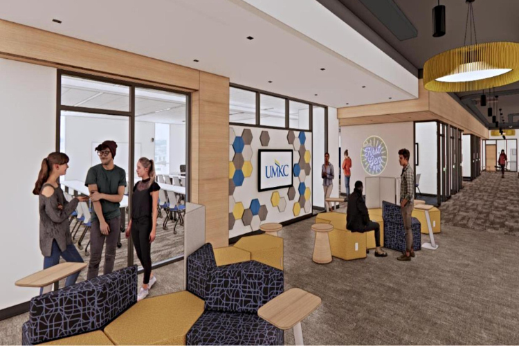 Image rendering of the student success space.