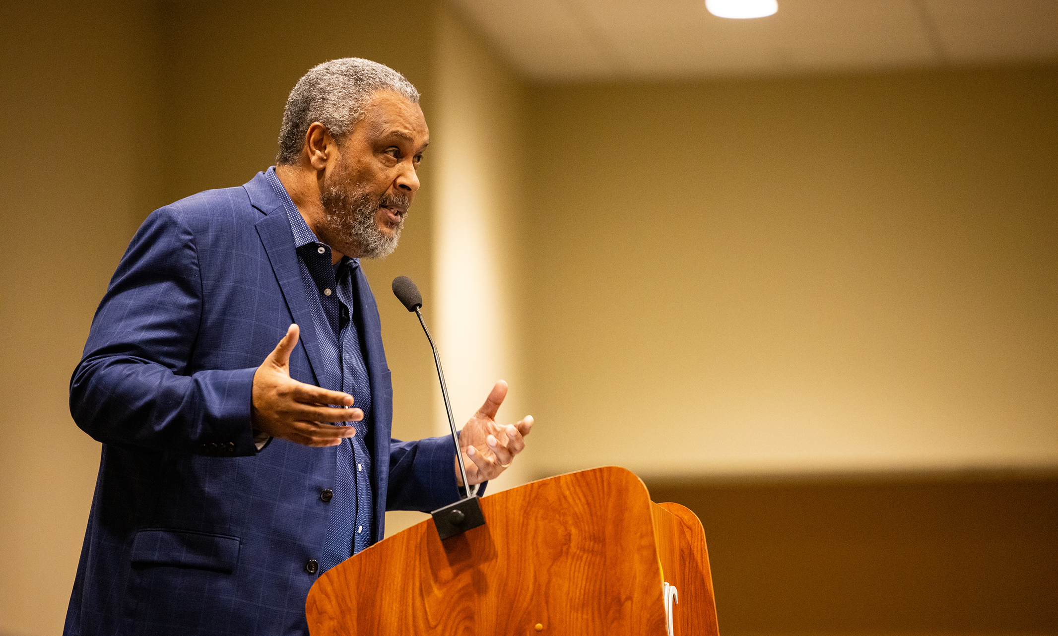 Kevin Willmott giving the Martin Luther King Jr. Lecture